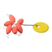Premium Oval Luminous Fishing Float Glows under X rays Enhances Night Fishing
