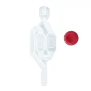2Pcs Fermenter Airlock S Bubble Type Air Lock Home Brew Beer Wine