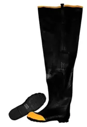 Cordova BHS Rubber Hip Boots with Steel-Toe, Ozone Resistant Rubber, Durable...