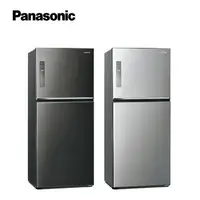 在飛比找樂天市場購物網優惠-Panasonic 無邊框鋼板系列580L雙門電冰箱(NR-