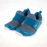 在飛比找樂天市場購物網優惠-FILA 穿脫式 兒童 輕量 記憶鞋墊 慢跑鞋-藍 3-C8