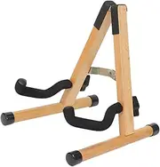 Totority Folding Mandolin Rack Mandolin Base Wooden Folding String Instrument Stand Stable Placement Easy Storage