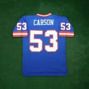 Harry Carson 1986 New York Giants Mitchell & Ness Home Blue Legacy Jersey