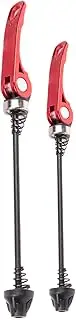 Wheel Hub Front and Rear Skewers | Bike Hubs Quick Release | Cycling Accessories Secure Locking Mechanism Lightweight for Repairs Trainer