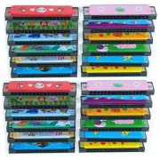 Harmonica for Birthday Party Favor, 24Pcs Harmonica Toy Gift, 16 Holes Harmon...