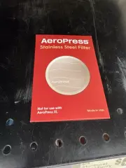 AeroPress Stainless Steel Reusable Filter - Metal Coffee for Standard Open New