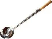 Commercial Grade Wok Ladle Ladle 18" (#3) W/Pin Stainless Steel