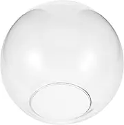 Clear Glass Globes for Light Fixture Replacement Round Glass Globe Lampshade Covers 130mm Opal Glass Light Covers for Wall Sconce