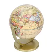 Mini World Map Globe Desktop Rotating Earth Geography Globe English Edition N JJ