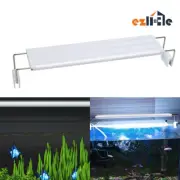 Fish Tank Lamp Lighting Blue White Light Aquarium Light With Extendable Brackets