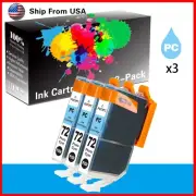 3PK PGI 72 PGI-72 Cyan Photo Ink Cartridge Fit For PIXMA PRO-10S Printer