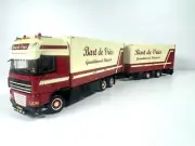 WSI truck models, DAF XF 105 SSC 6X2 Tag Axle Combi, BART DE VRIES