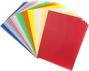 uxcell Colored Vellum Paper, 40 Sheet Multicolor Transparency 8.3" x 5.9" Printable Vellum Paper, Translucent Vellum Sheets for Printing Wedding Invitations Ink Jet Laser Printer