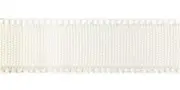 Offray 1017 5/8-28 Single Face Satin Ribbon 5/8"X18'-Antique White