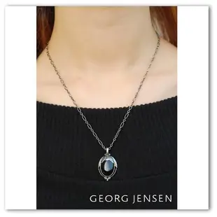 【Georg Jensen 喬治傑生】2010年度黑瑪瑙純銀項鍊