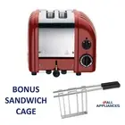 DUALIT TOASTER 2 SLICE RED NEWGEN DU02RNG 27061 WITH 5 YEAR WTY