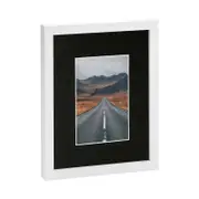 Nicola Spring Photo Frame with 4" x 6" Mount - 8" x 10" - White