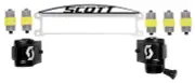 Scott USA Works Grid Film Kit Roll Off System Hustle/Tyrant/Split Otg Gogggle MX