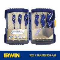 在飛比找momo購物網優惠-【IRWIN 握手牌】6件6倍速木工鑽頭組(IW-10506