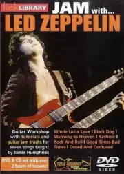 Lick Library JAM WITH LED ZEPPELIN Jimmy Page Style Guitar Video Lesson DVD+CD