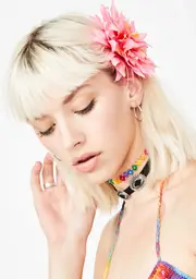 [Little Light Lab] Sweet Glowing Dahlia Light Up Hair Flower