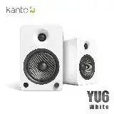 在飛比找遠傳friDay購物精選優惠-Kanto YU6 藍牙立體聲書架喇叭-白色啞光款