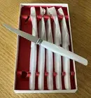 Sheffield White Pearlex Steak Knives Set