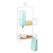 Better Living VENUS 2-TIER HANGING SHOWER CADDY 50x28.5x11.5cm Aluminium Grey