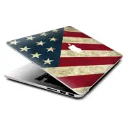 Skin Decals Wrap for MacBook Pro Retina 13" - Merica Flag Pattern