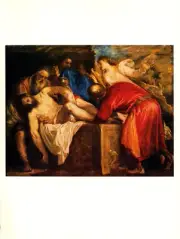 1977 Vintage TITIAN "THE ENTOMBMENT #2" COLOR offset Art Print Plate Lithograph