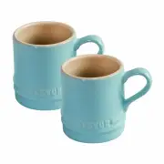 Chasseur Petit Cup 2 Pieces Set Stoneware Duck Egg Blue #19426