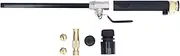 Adjustable High Pressure Watering Sprayer Jet with 3 Nozzles and Quick Connector Heavy Duty Aluminum Alloy and ABS for Car Washing Garden and Household Cleaning