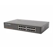 [TL-SF1016] 16-Port 10/100Mbps Rackmount Switch MAC MDI/MDIX Steel Case