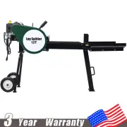 Double Flywheel Electric Log Splitter 12t 2HP 16A Firewood Splitting Machine