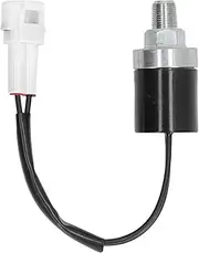 ANKROYU 2 Pin Excavator Hydraulic Sensor, Stainless Steel Hydraulic Oil Sensor, Heat Resisting Pressure Switch Sensor, Rust Proof Industrial Hydraulic Sensor Replacement