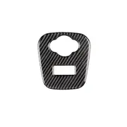 Car Cigarette Lighter Cover Panel Carbon Fiber Decorative Sticker For Bmw Mini Cooper F55 / F56 / F57