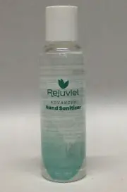 Rejuviel Advanced Hand Sanitizer 4oz Kill 99% Germs 70% Ethyl Gentil on Hands