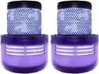 2Pcs Post Hepa Filter for Dyson V10 Slim Fluffy /SV18 Robotic Vacuum Cleaner