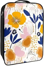 [YTYVAGT] Shoe Bags for Travel,Travel Shoe Bags for Packing,Shoe Travel Bag,Vector Flower Pattern Yellow
