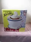 BOSTON WAREHOUSE NICK & NORA COOKIE JAR SUNNY SIDE UP LATTE / CUP O JOE #37107