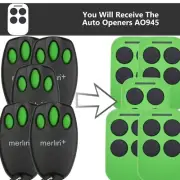 Merlin C945 Garage Door Remote Control Opener Key Aftermarket x5
