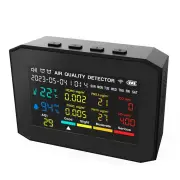 9in1 Portable Air Quality Meter PM2.5 PM10 CO CO2 TVOC HCHO AQI Temperature and Humidity Tester