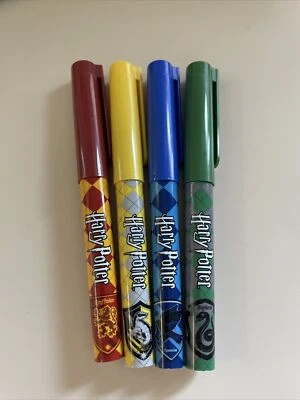 Harry Potter Set of Four Hogwarts House Colour Pens