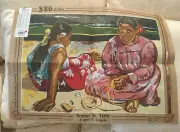 SEG DE PARIS Needlepoint Tapestry Canvas Femmes de Tahiti 14 x 20