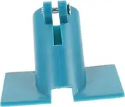 Platform Scale Connector Crimp Terminals Digital Scale Part Replacement Worktop Chip Filler Electric Wire Connector Electronic Scale Parts Sealant Electrical Vise Plastic Sky-Blue
