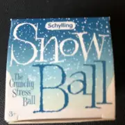 Schylling NeeDoh Snow Ball Crunch - Sensory Fidget Toy - Satisfying Snow-Like -