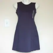 Old Navy Women’s Sleeveless Cotton Dress, Navy Blue, Size 10 NWT
