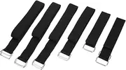 Mipcase 6Pcs Tie Straps for Luggage Durable Packing Straps for Camping Outdoor Use Multiple