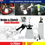 Air Brake Bleeder Clutch Vacuum Bleeding Extractor Fluid Fill Adapter Kit Set AU