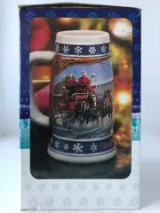 1995 Budweiser Holiday Stain Brand New in a Box & Certificate of Authenticity